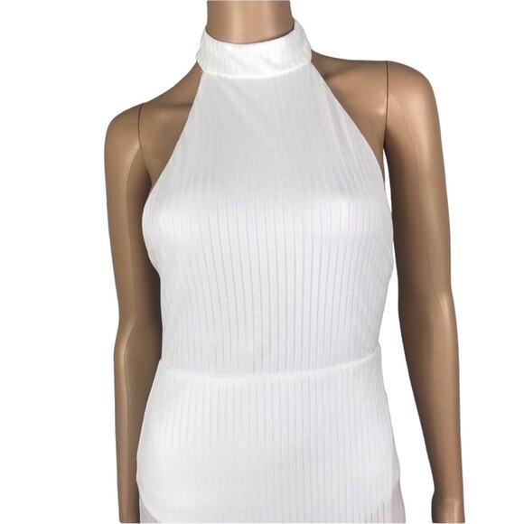 SONG OF STYLE Backless Bodycon Dress Women XS Attach Bodysuit Mesh Fairy Boho - Picture 5 of 12